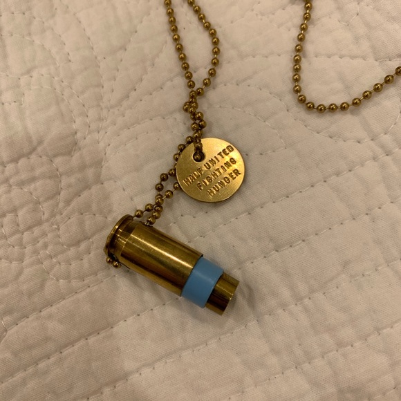 NWT Half United Bullet Necklace - Picture 4 of 6